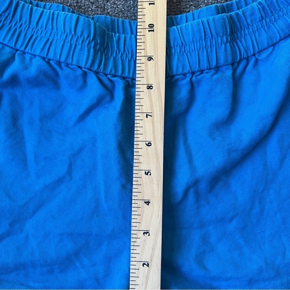 J. Crew Factory Linen Blend Blue Shorts Size 8 - Picture 4 of 8